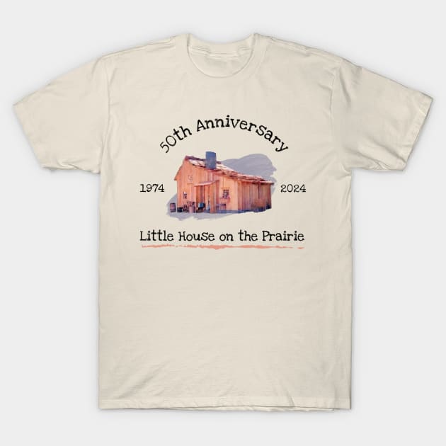 Little House on the Prairie 50th Anniversary T-Shirt by Neicey